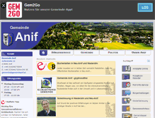 Tablet Screenshot of anif.gv.at